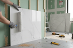 Premium Waterproof Wall Panelling 2420 x 600mm - Durable Marble Effect for High-Moisture Environments