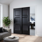 Premium Telescopic Pocket Door System with Adjustable Doorstop and Comprehensive Timber Lining Kit for Seamless Installation