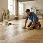 Premium 18mm Brushed and Oiled Solid Real Wood Flooring for Timeless Elegance - High-Quality Professional Grade for Industrial and Commercial Appli...