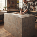 Premium Compact Square Edge Laminate Worktop 3050mm x 650mm x 12.5mm - Durable & Elegant Design for Modern Kitchens
