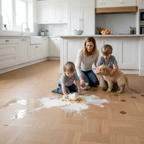 Premium Aqua Pro Oak Milano Water-Resistant 8mm Laminate Flooring with Authentic Wood Texture