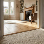 Ivory White Door Bar Connecting Profile 990mm