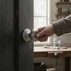 Premium Unsprung Ringed Door Knob on Concealed Fix Rose with 10-Year Guarantee and Fire Door Rating