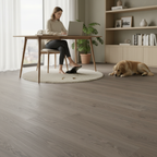 Premium 8mm Water-Resistant Laminate Flooring with Oak Effect for High Traffic Areas