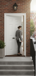 Premium External Fire Door Set with 30 Minute Fire Resistance and Versatile Color Options