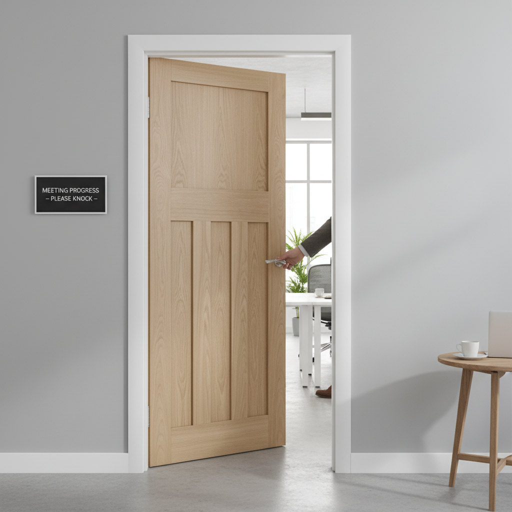 Premium Fully Finished Internal 1930's Fire Door FD30 with Custom Sizing and Engineered Core for Enhanced Safety