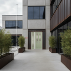 Premium Malton Composite External Door with 2 Light Design - Low Maintenance, Thermally Efficient, and Ready to Hang