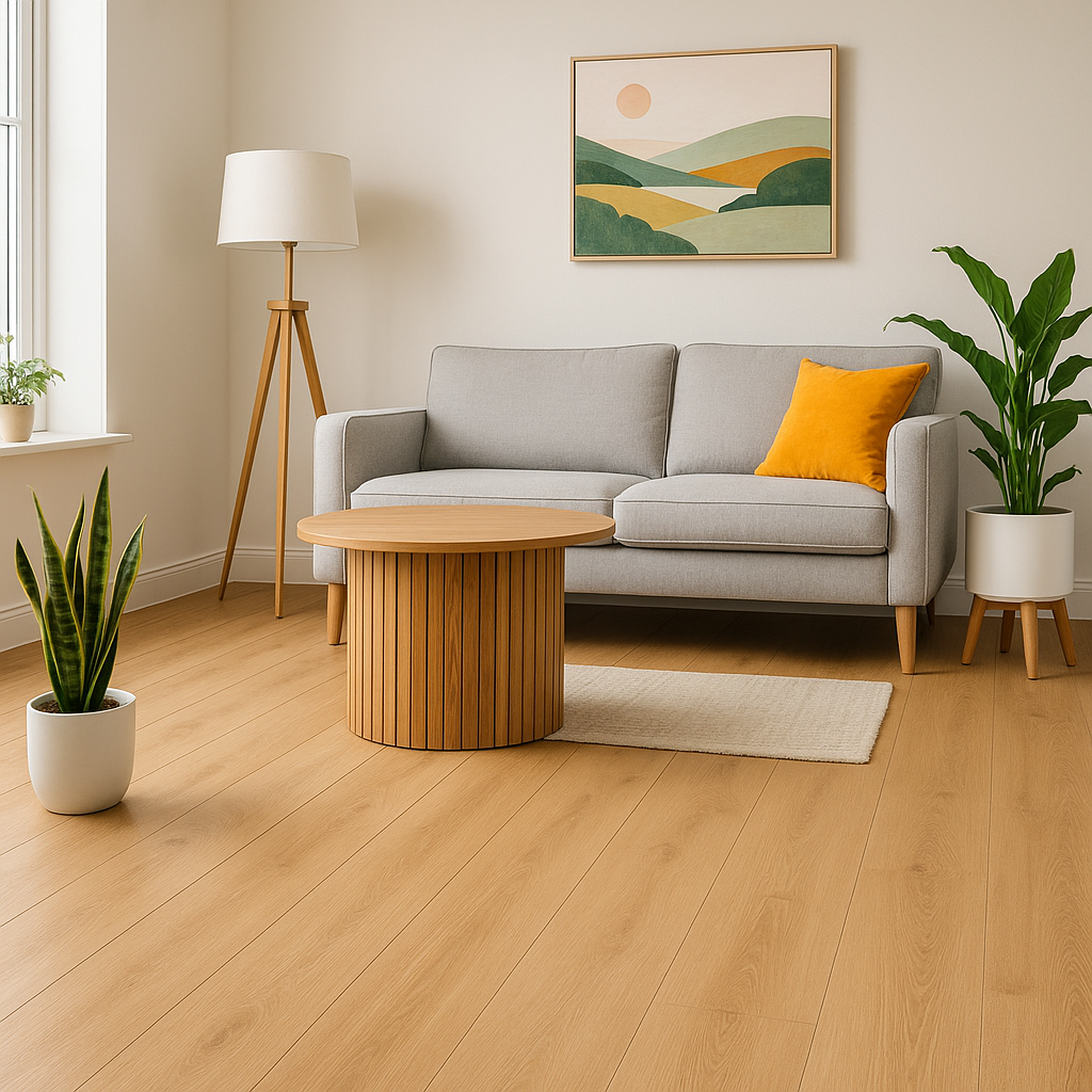7mm Standard Winter Oak Laminate Flooring for Stylish Interiors