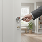 Premium Polished Chrome Door Handle Pack with Sleek Design and 10-Year Guarantee