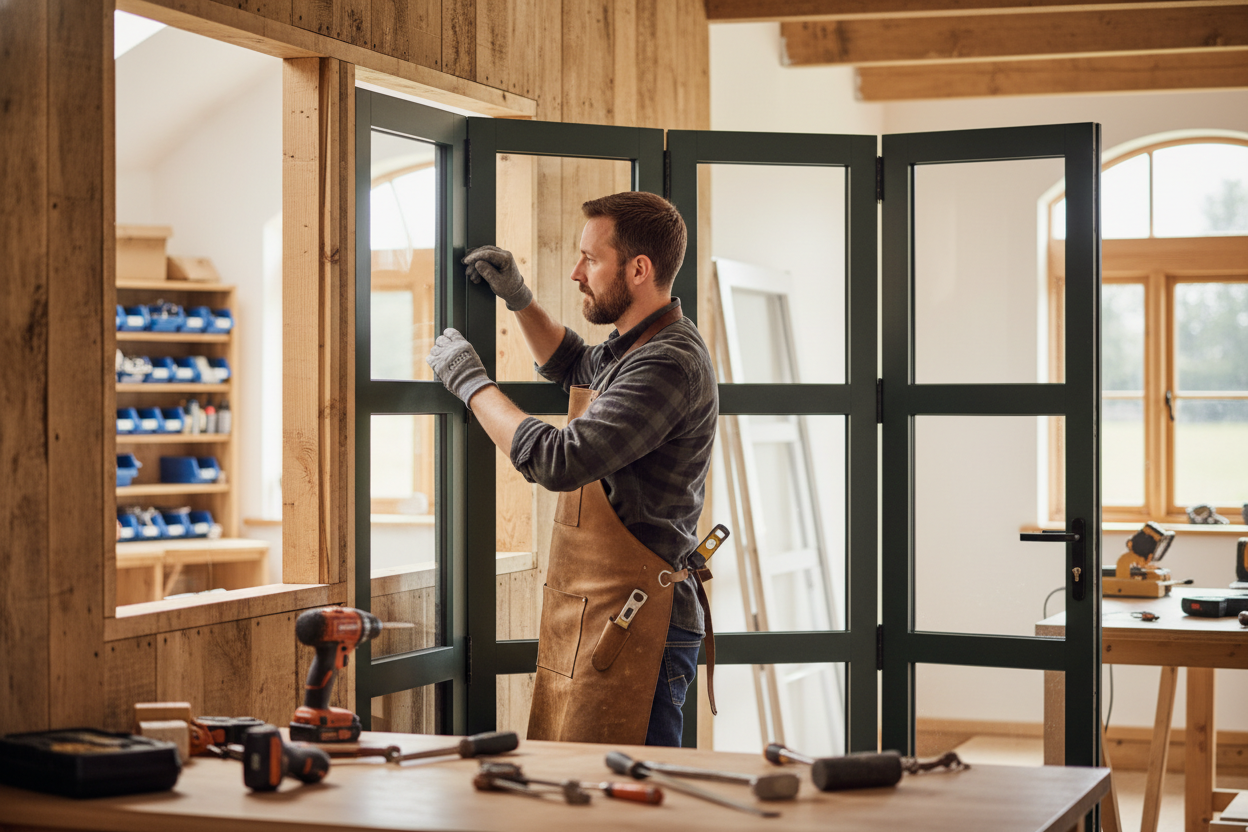 Premium Heritage Style External Bi-Folding System 6ft with Customizable Options & High-Performance Security Features