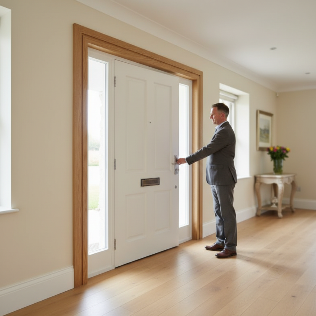 Premium Solid Oak Queens Architrave - Unfinished, Available in Multiple Sizes and Profiles for Door Enhancement