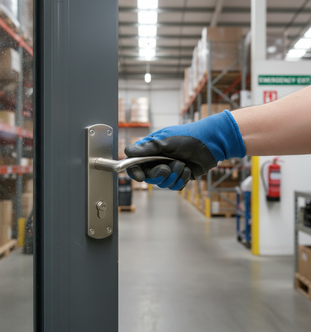 Premium Arched Door Lever on Backplate for Contemporary and Traditional Interiors