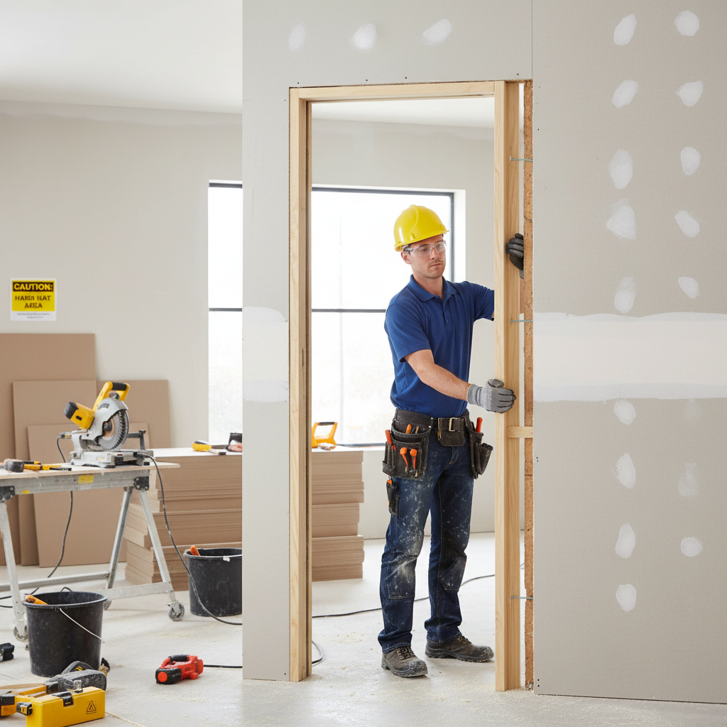 Premium Unfinished Softwood Door Lining Set for Doors Up to 2100mm - Durable and Versatile