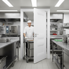 Internal Primed Fire Door with 3 Panels, FD30 Rating, and Traditional Moulding for Enhanced Safety - Image 2