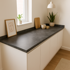Compact Square Edge Laminate Worktop in Magma, 3050mm x 650mm x 12.5mm