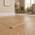 Laminate Connecting Door Profile in Light Oak - 1m Length