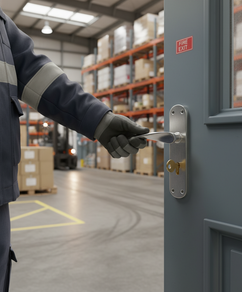 Premium Lever Handle on Backplate Key Lock - Multiple Variations Available for Enhanced Security