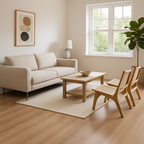 Water Resistant 8mm Laminate Flooring in Warm Haven Oak Finish