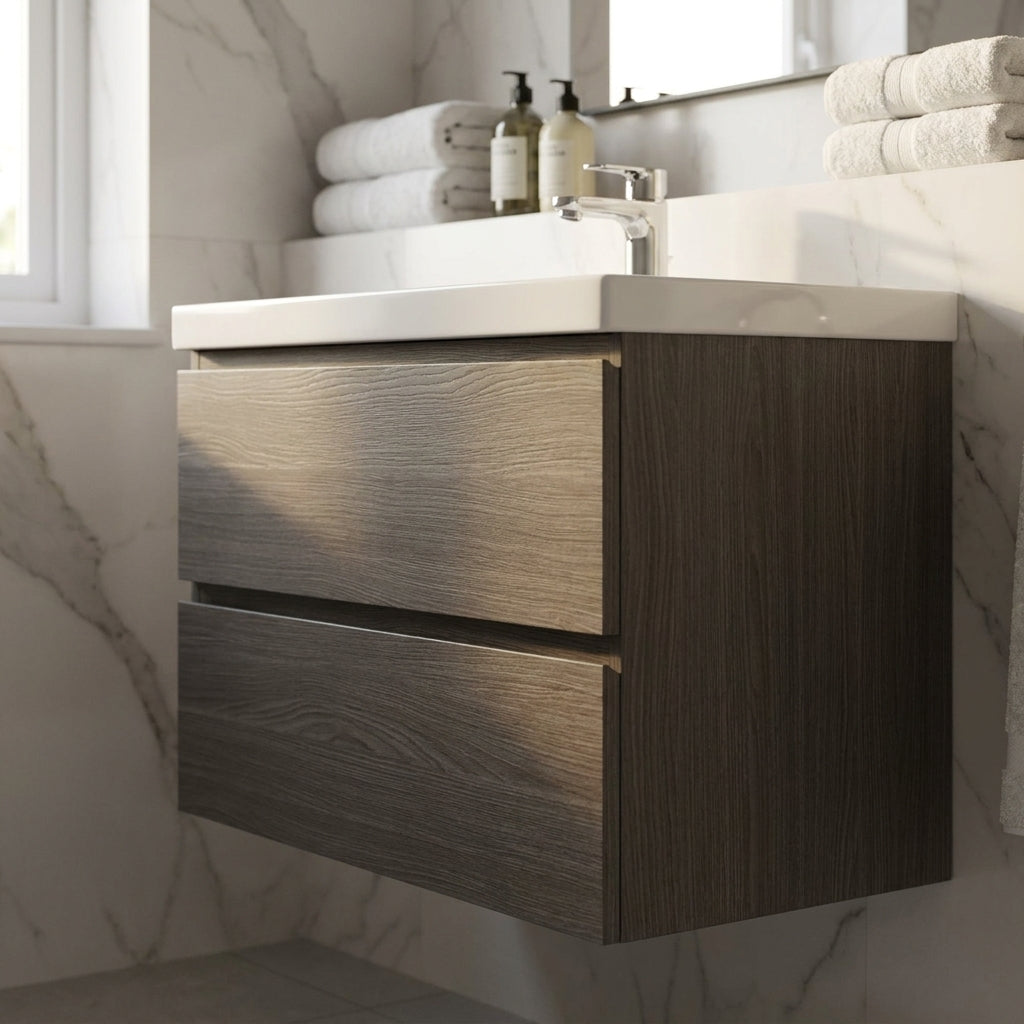 PVC Gloss Waterproof Wall Panelling Calcatta Marble 2400x1000x10mm - detail view