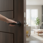 Premium 63mm (2.5'') Bolt Through Tubular Latch - Sleek Satin Nickel Finish with 10-Year Mechanical Guarantee