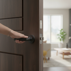 Premium 63mm (2.5'') Bolt Through Tubular Latch - Sleek Satin Nickel Finish with 10-Year Mechanical Guarantee - Image 2