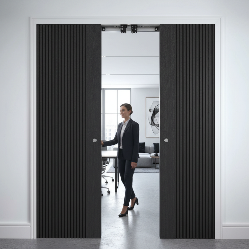 Premium Telescopic Pocket Door System with Adjustable Features and 15-Year Guarantee for Modern Homes