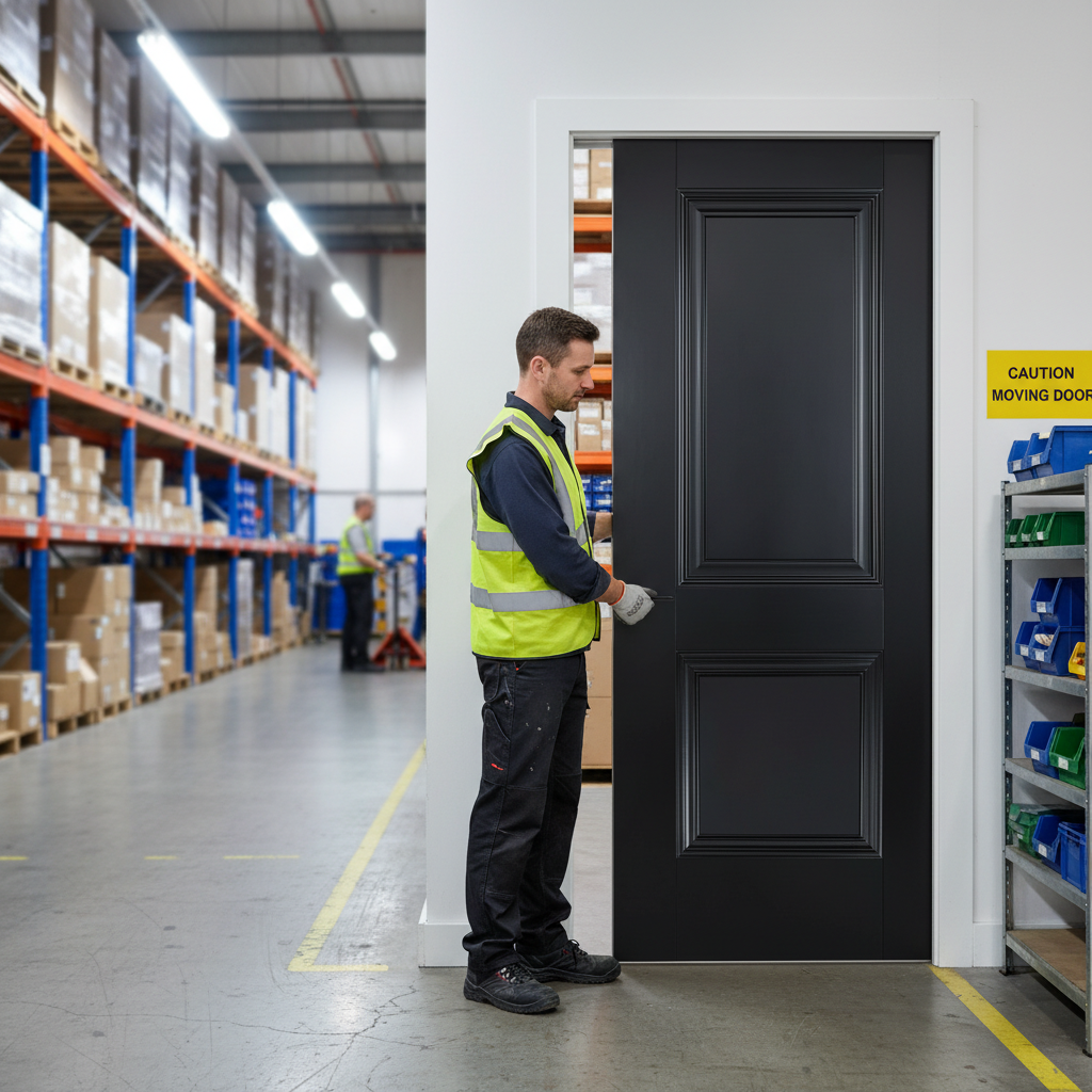 Premium Pocket Door Set with Elegant Design, Galvanised Steel Frame, and Adjustable Jambs for Custom Installation