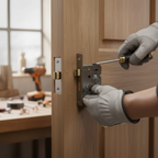 Premium 3 Lever Sashlock with Stainless Brass Finish - 76mm Interior Security Solution