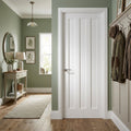 Internal White Ashton 3 Panel Door, Primed Finish, Solid Core