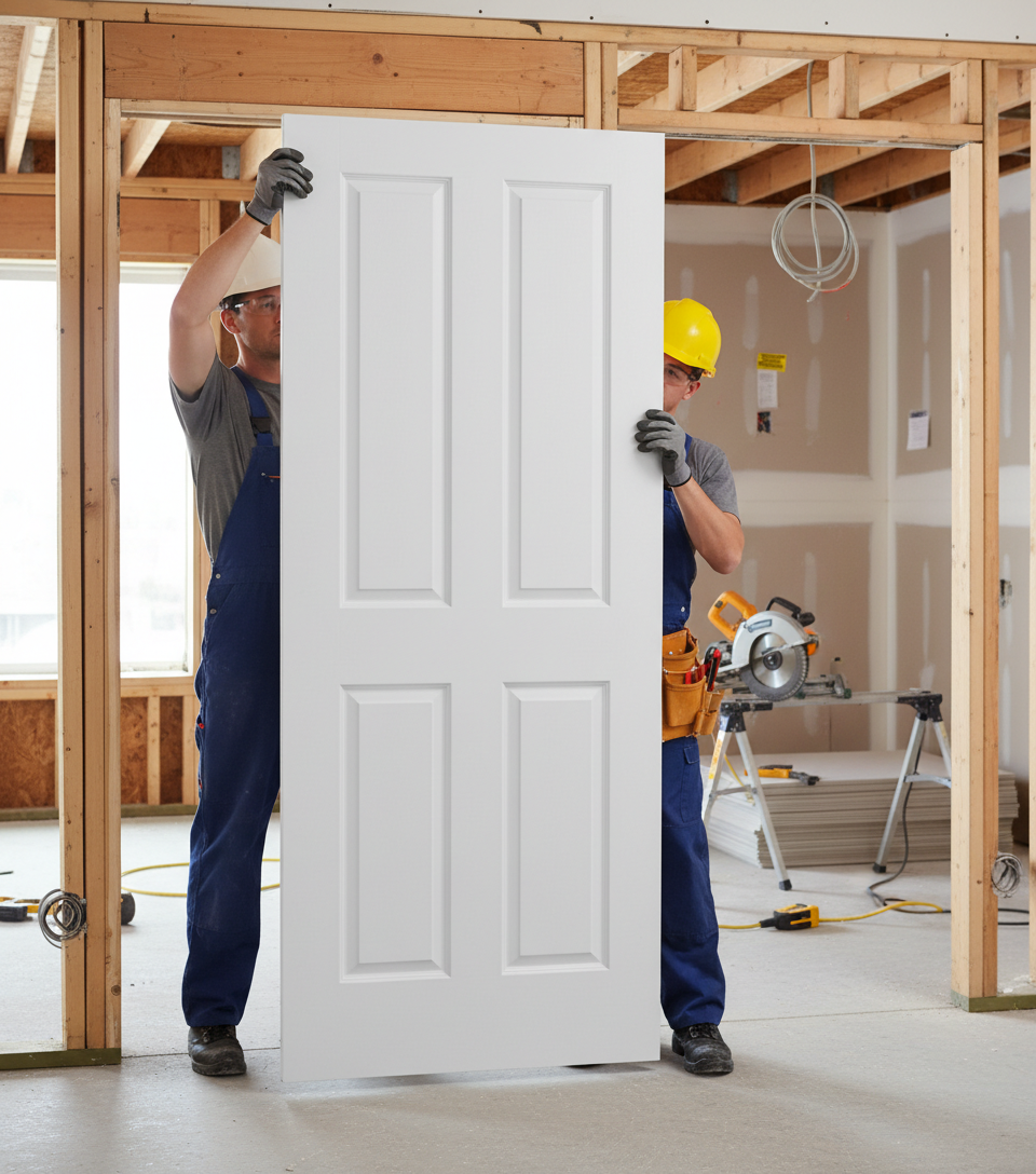 Premium Pre-Finished Victorian 4 Panel Internal Door - Elegant Design for Any Interior