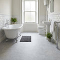 5mm Rigid Core LVT Flooring in White Granite - Waterproof Vinyl