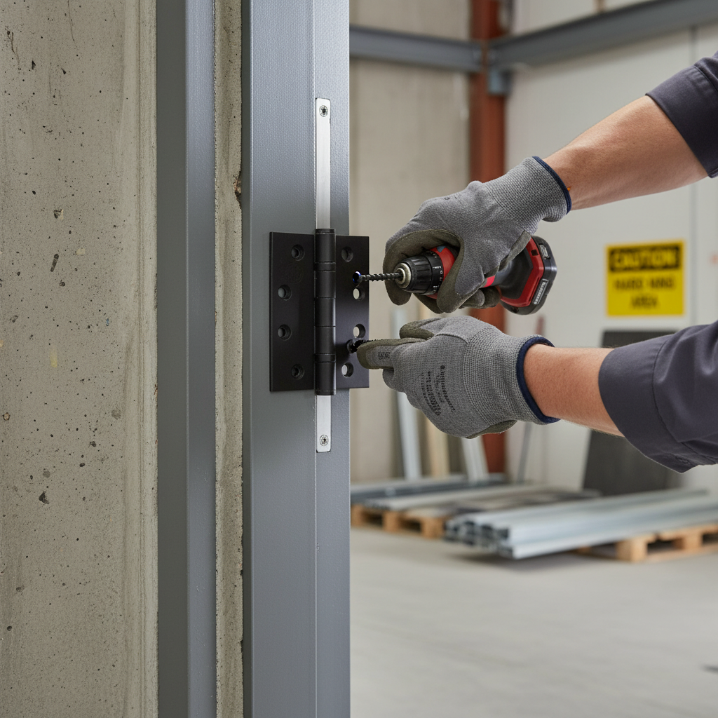 Premium 102mm (4") Fire Rated Ball Bearing Hinge Pair in Matt Black Finish for Durable Door Hardware