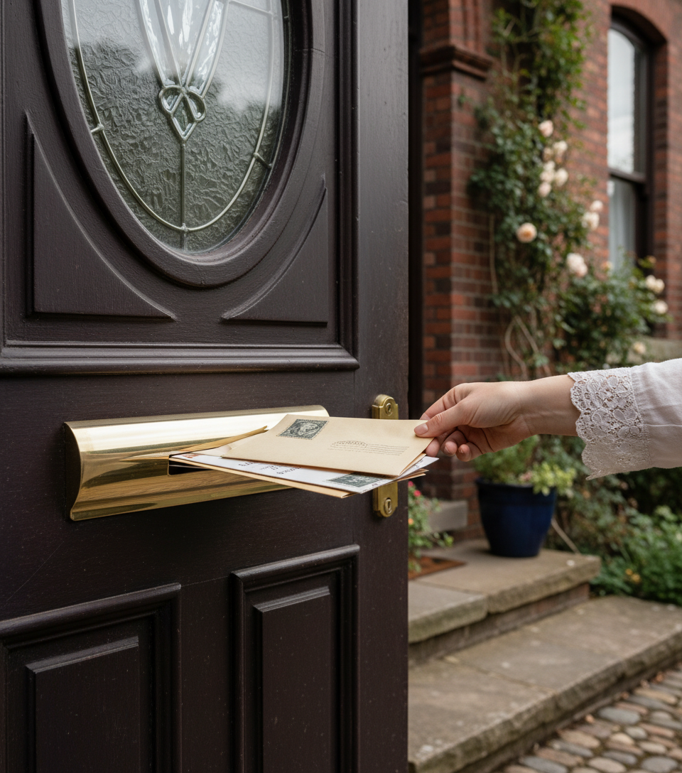 Premium Victorian Letter Tidy with Fixings and Color Options for Elegant Organization