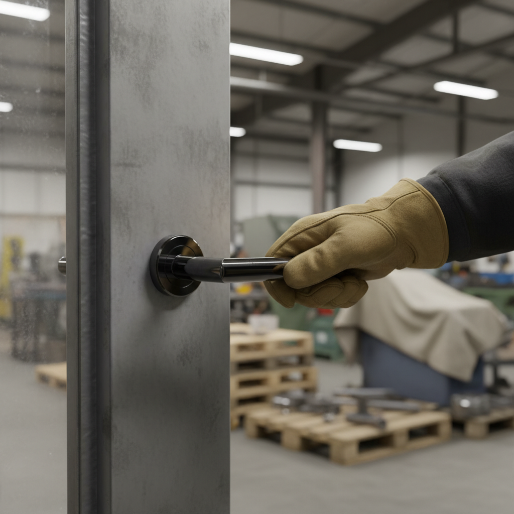 Premium Concealed Fix Lever on Rose Black Nickel Finish - Fire Rated with 10 Year Guarantee