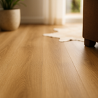 6mm Rigid Core LVT Flooring in Natural Oak - Durable and Stylish - detail view