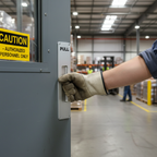 Premium Finger Plate Pull with Screws - Ideal for Commercial Projects and Easy Installation