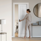 Premium Fire Resistant Pocket Door Set with FD30 Rating, Modern Design, and Silent Operation for Home Safety