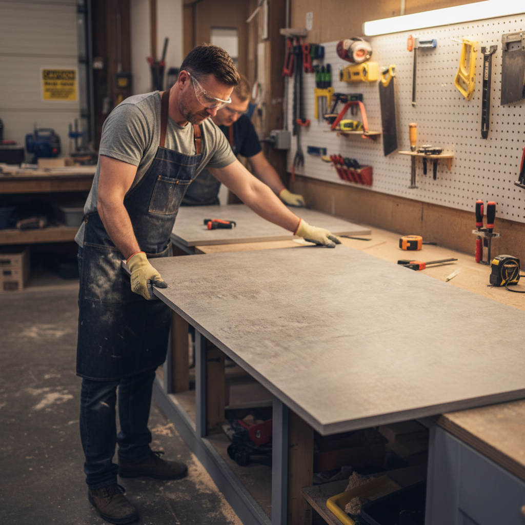 Premium Square Edge Laminate Worktop 3000mm x 600mm x 38mm - Durable, Easy Maintenance, Ideal for Kitchens