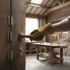 Premium Antique Brass Door Handle Pack with Lever, Hinges, and Lock Options for Versatile Door Applications