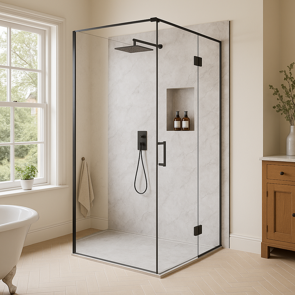 Smokey Stone Wall Panelling 2420mm Matt Finish 100% Waterproof
