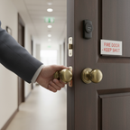 Premium Antique Brass Mushroom Mortice Fire Door Knob Set with Ball Bearing Hinges and Tubular Latch for Enhanced Safety and Elegance