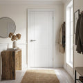 FD30 Fire Rated White Internal Primed Trent Solid Engineered Door