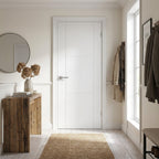 FD30 Fire Rated White Internal Primed Trent Solid Engineered Door