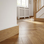 Self-Adhesive Grey Oak Stair Nosing Profile, 900mm x 24.5mm