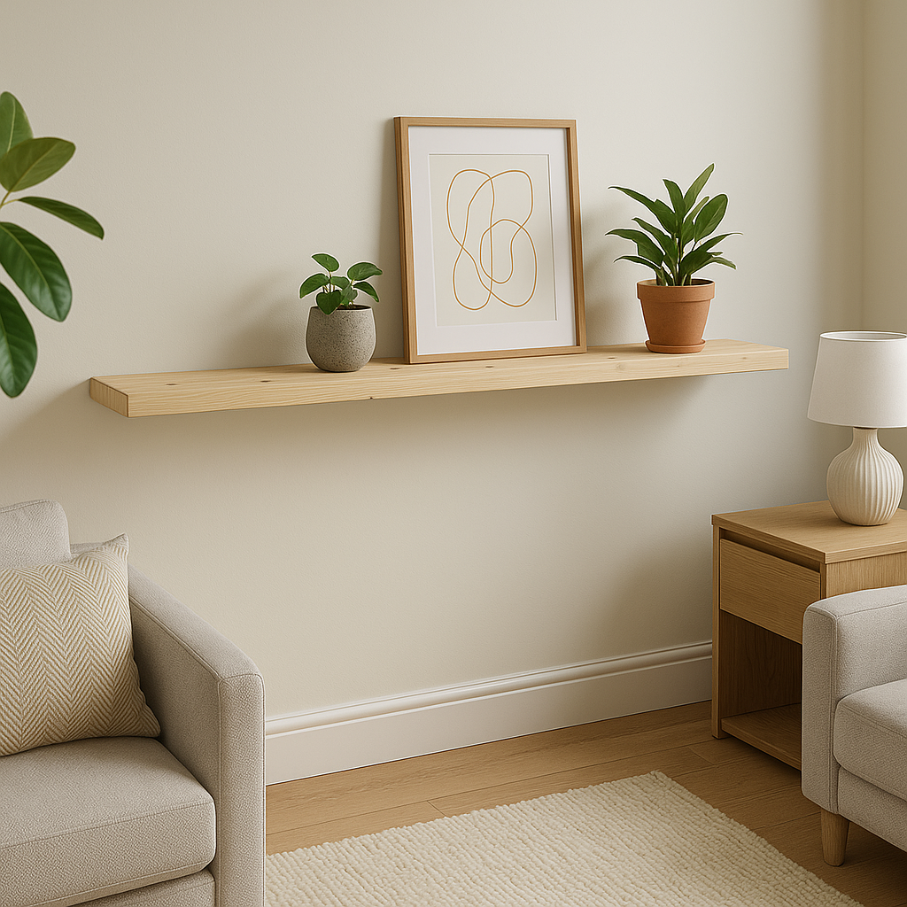 Redwood Pine Furniture Board, 18mm Thick Solid Material
