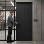 Premium Laminate Fire Door with Modern Design and Durable Finish - High-Quality Professional Grade for Industrial and Commercial Applications