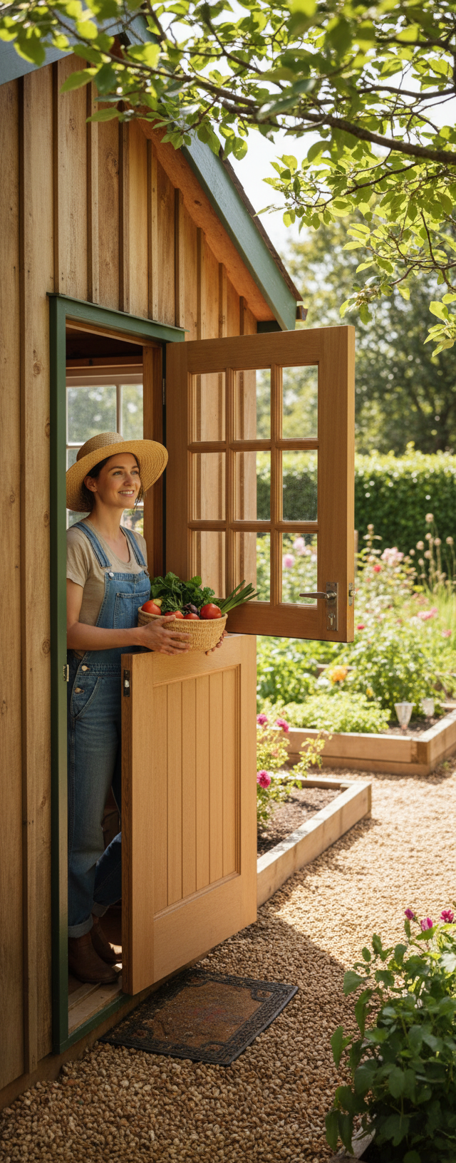 Premium Straight Top Hardwood Unglazed Door with Engineered Construction and A-Grade Veneer