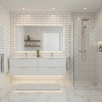 Premium PVC Gloss Waterproof Wall Panelling - Durable, Mould-Resistant for High-Moisture Environments