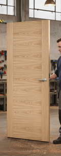 Premium Cross Grained Internal Fire Door with Engineered Construction and Solid Core Design - Various Sizes Available