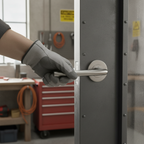 Premium Heavy Duty Lever on Rose with Secure Fixings and Grub Screws for Enhanced Durability and Security